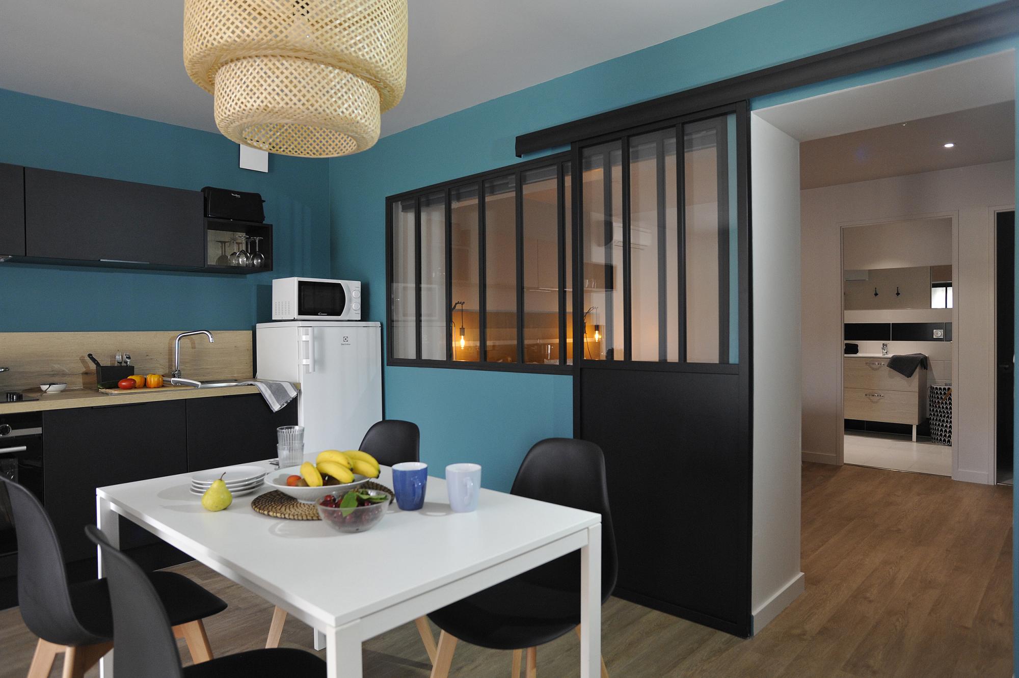 Location appartement 5 meublé avec terrasse à Jonzac (Charente Maritime 17) 